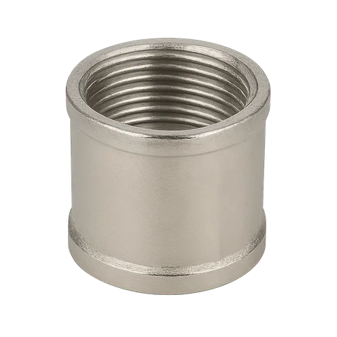 Муфта никелированная латунная Ду 32 1 1/4"